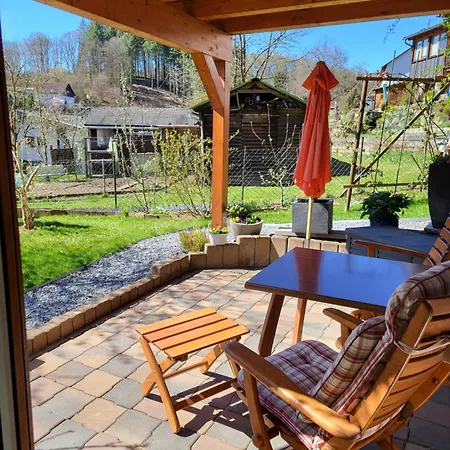 Mit Gartenblick